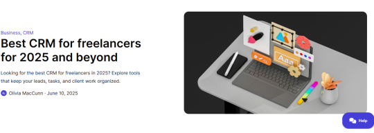 Best CRM Tools for Freelancers (2025 Guide)