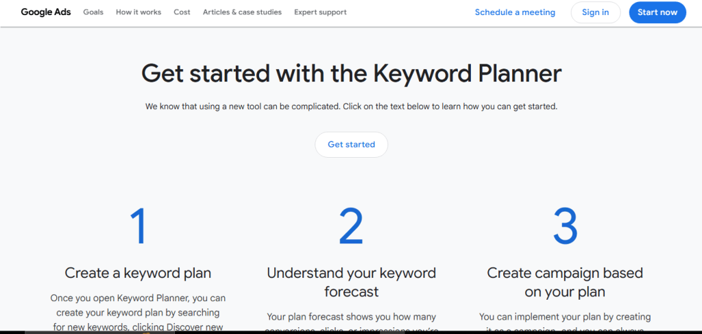 GOOGLE KEYWORD VS UBERSUGGEST